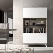 vitrines konyves szekreny modern minimal beton szurke fenyes feher lakkfeher nappali haloszoba butor formavivendi lakberendezes.jpg